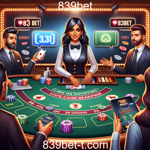 A Experiência do Cassino Ao Vivo no 839bet